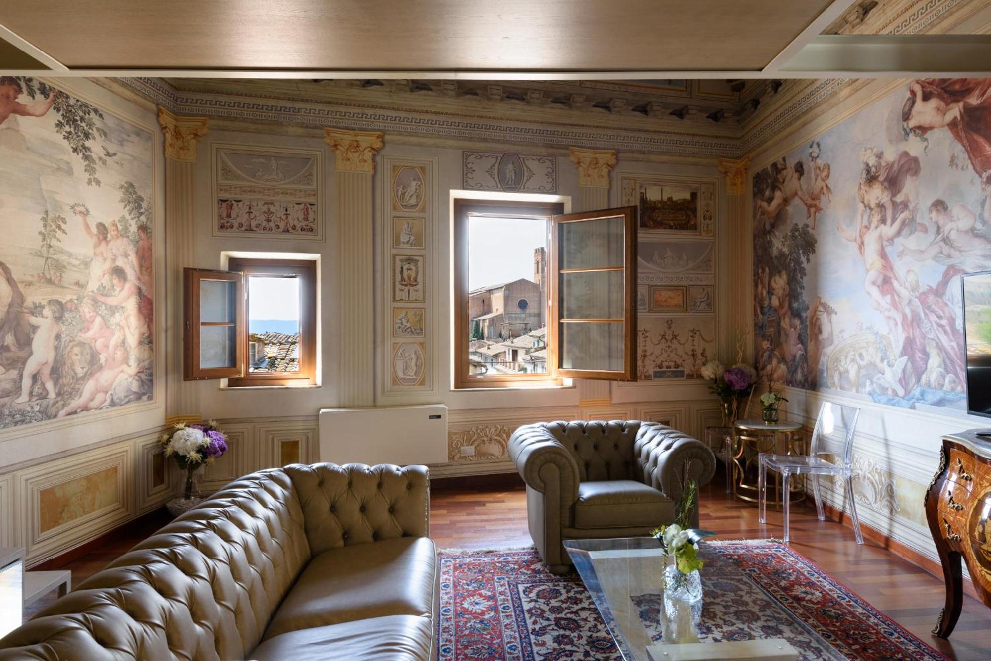 Domus Nannini Spa - Palazzo Nannini Siena Kamer foto